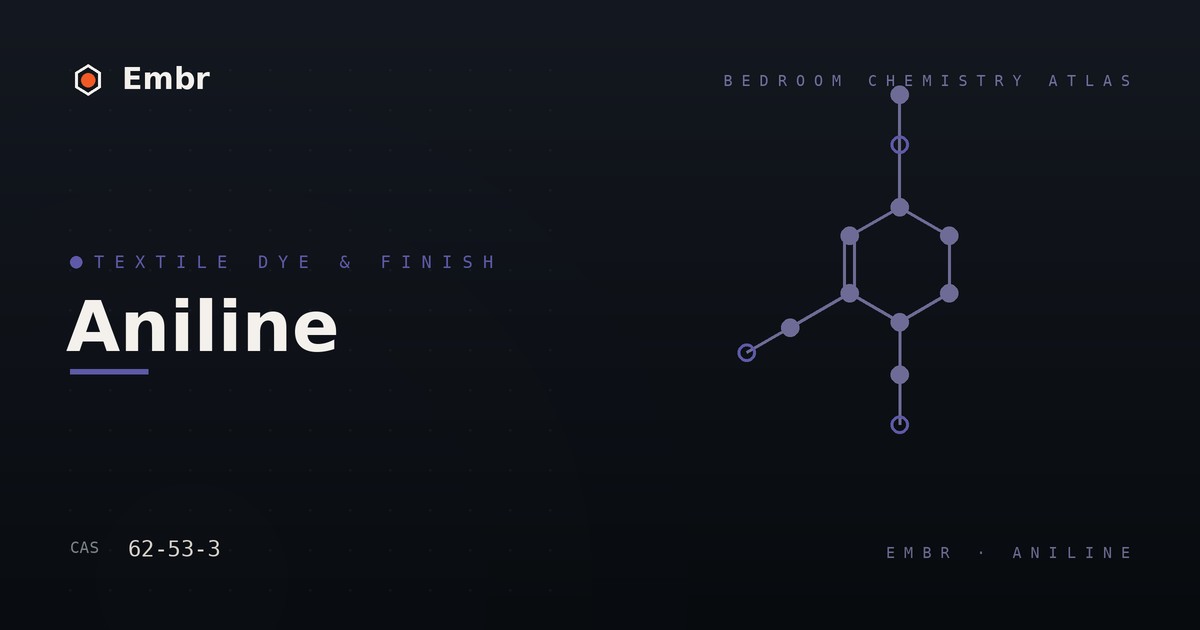 Aniline — Embr Bedroom Chemistry Atlas
