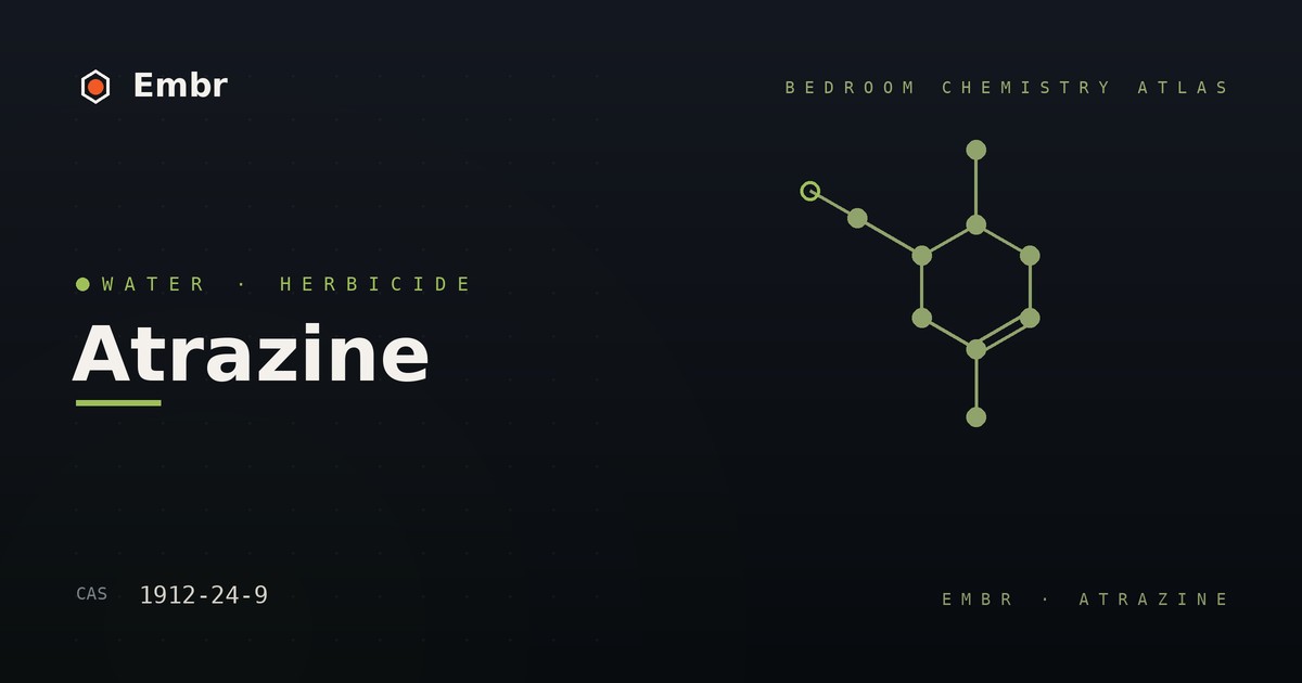 Atrazine — Embr Bedroom Chemistry Atlas