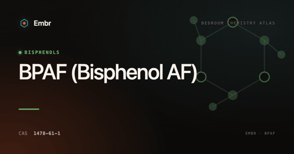 BPAF (Bisphenol AF) — Embr Bedroom Chemistry Atlas