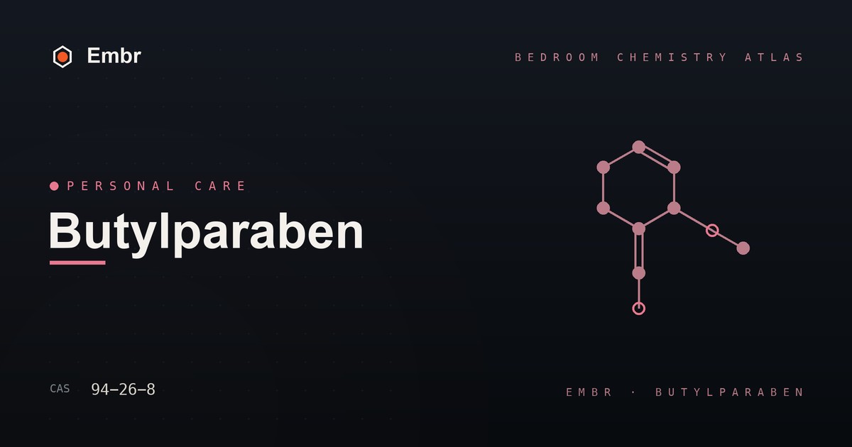 Butylparaben — Embr Bedroom Chemistry Atlas