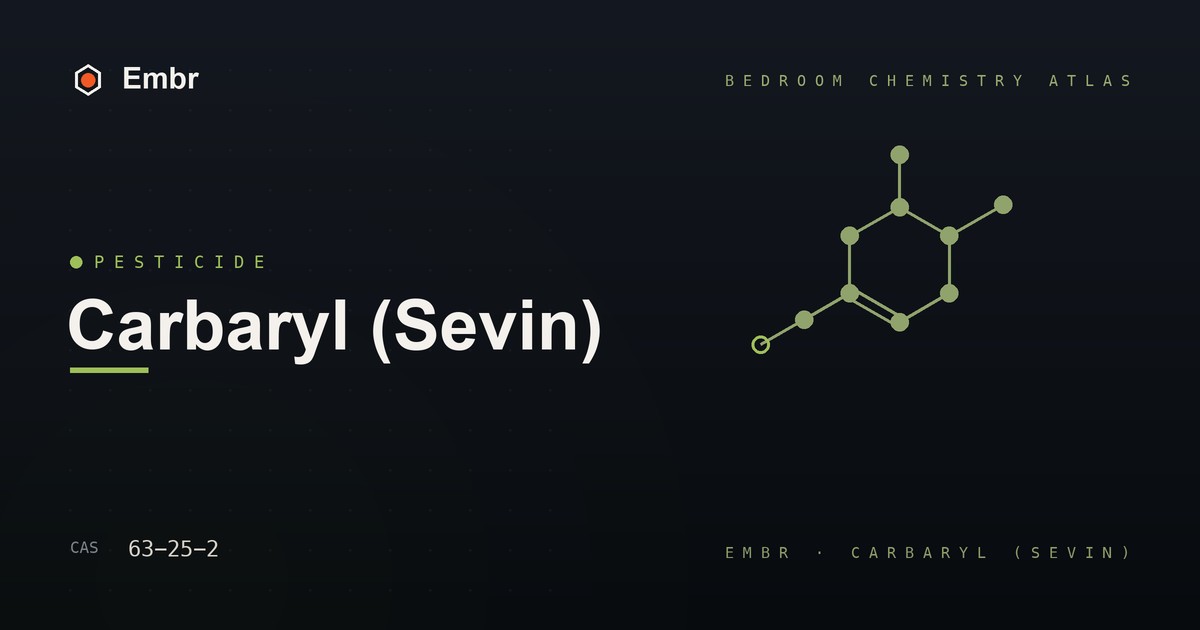 Carbaryl — Embr Bedroom Chemistry Atlas