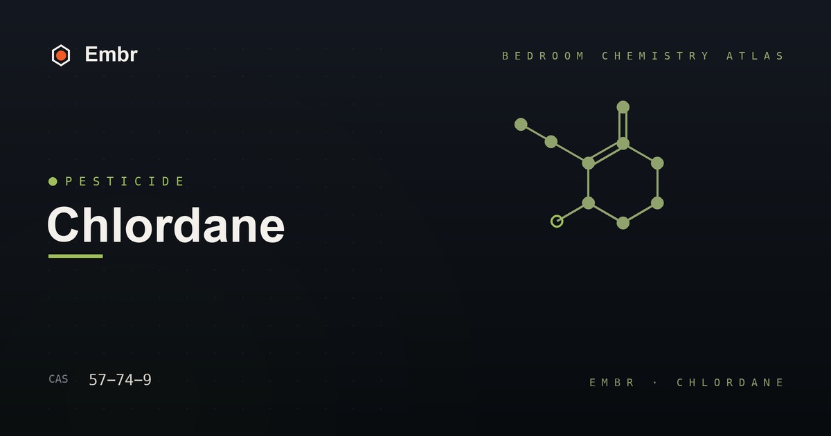 Chlordane — Embr Bedroom Chemistry Atlas