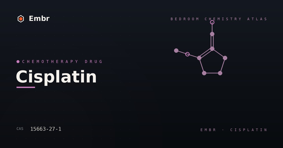 Cisplatin — Embr Bedroom Chemistry Atlas