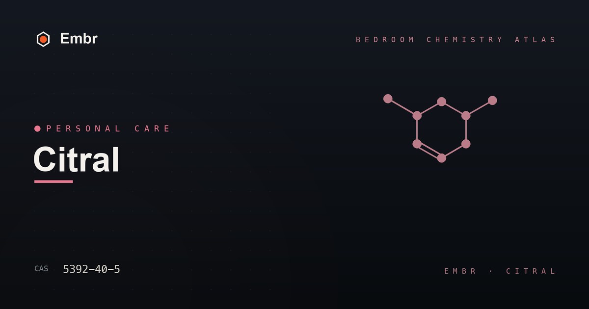 Citral — Embr Bedroom Chemistry Atlas