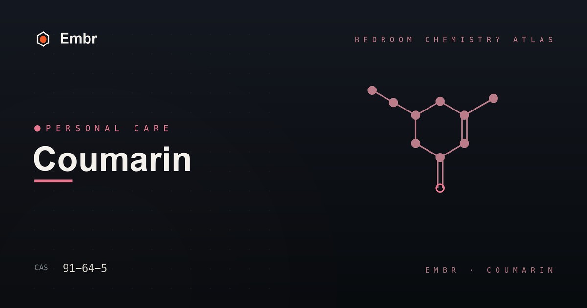 Coumarin — Embr Bedroom Chemistry Atlas