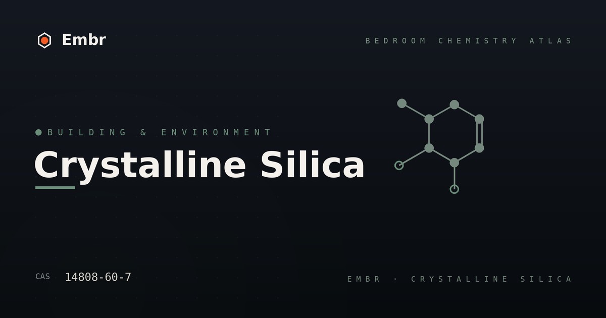 Crystalline silica — Embr Bedroom Chemistry Atlas