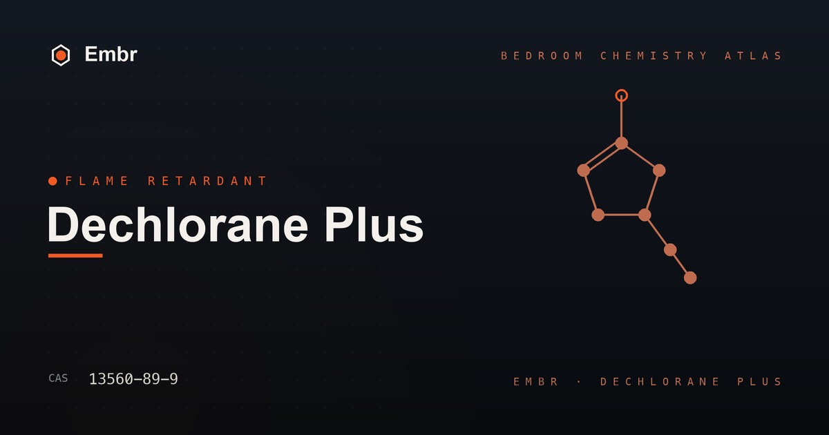Dechlorane Plus — Embr Bedroom Chemistry Atlas