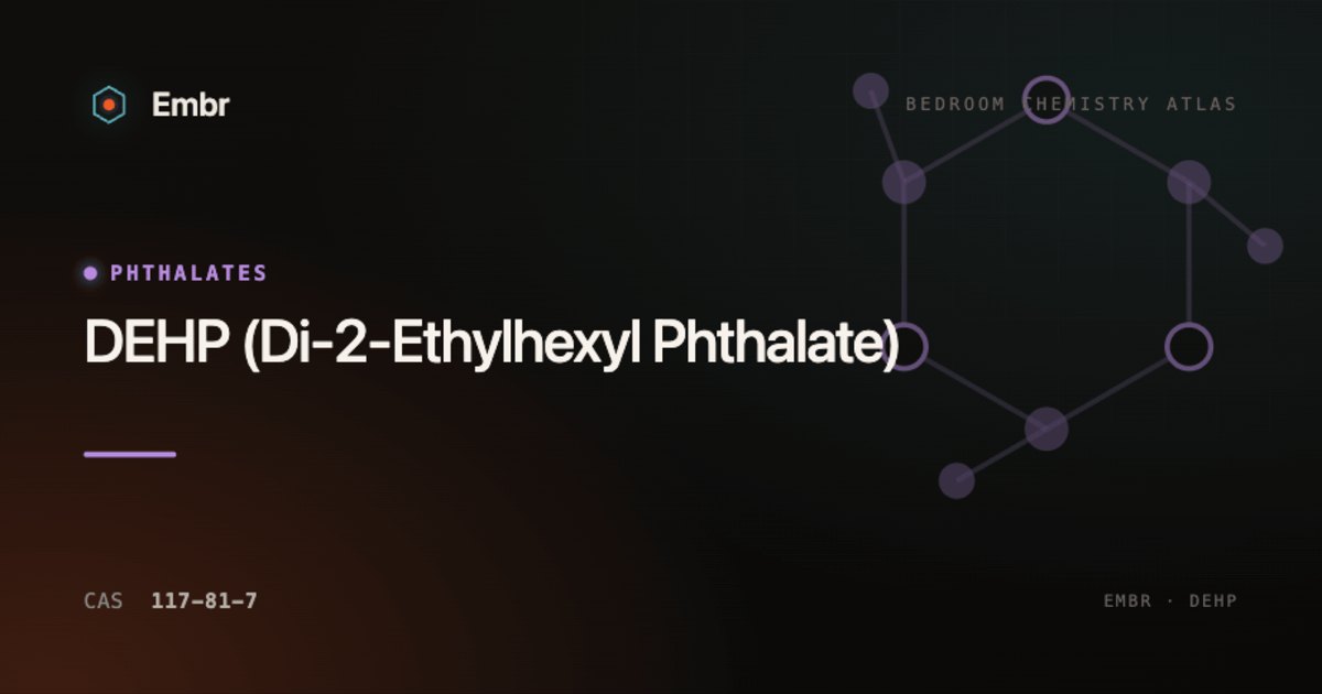 DEHP (Di-2-Ethylhexyl Phthalate) — Embr Bedroom Chemistry Atlas