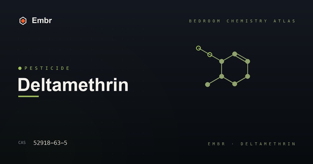 Deltamethrin — Embr Bedroom Chemistry Atlas