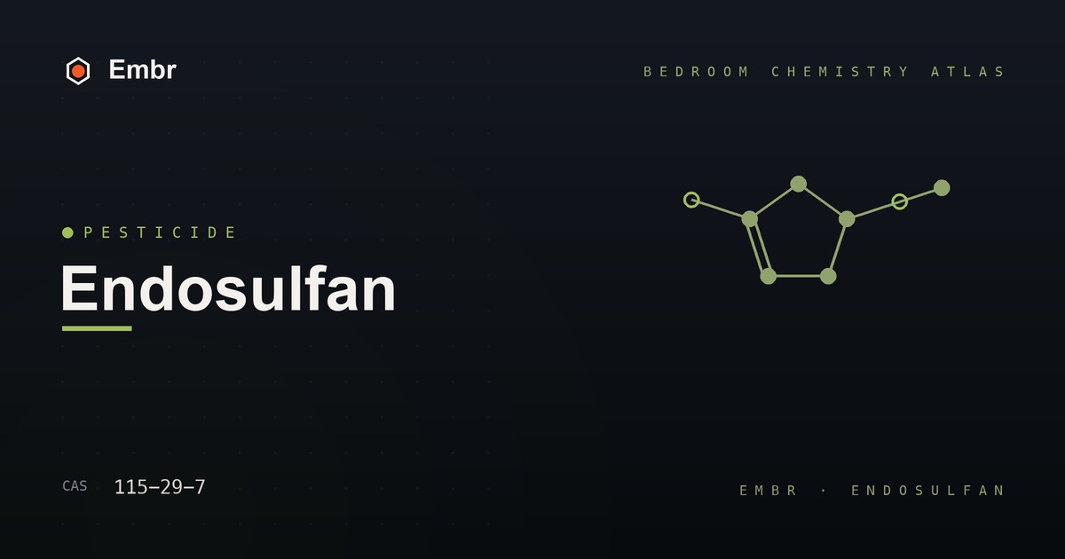 Endosulfan — Embr Bedroom Chemistry Atlas