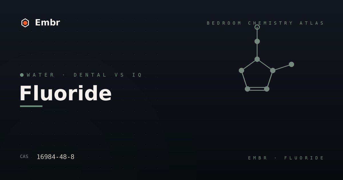 Fluoride — Embr Bedroom Chemistry Atlas