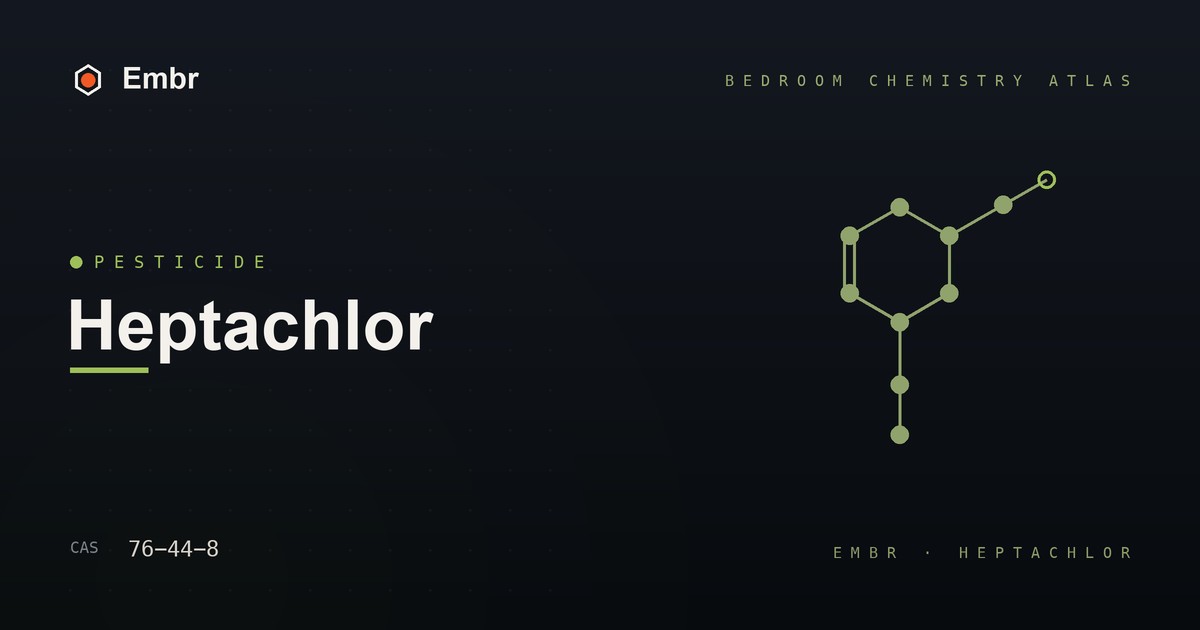 Heptachlor — Embr Bedroom Chemistry Atlas