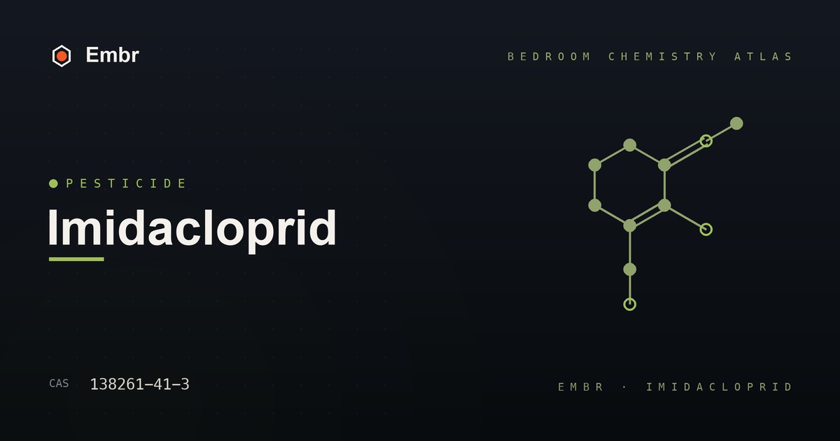 Imidacloprid — Embr Bedroom Chemistry Atlas