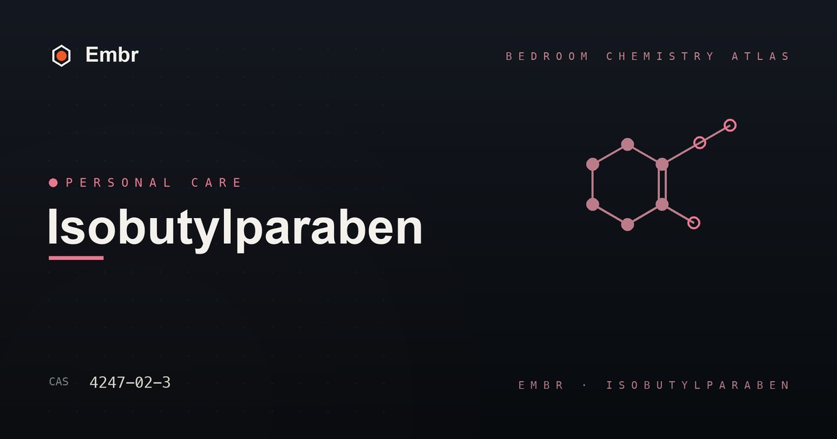 Isobutylparaben — Embr Bedroom Chemistry Atlas