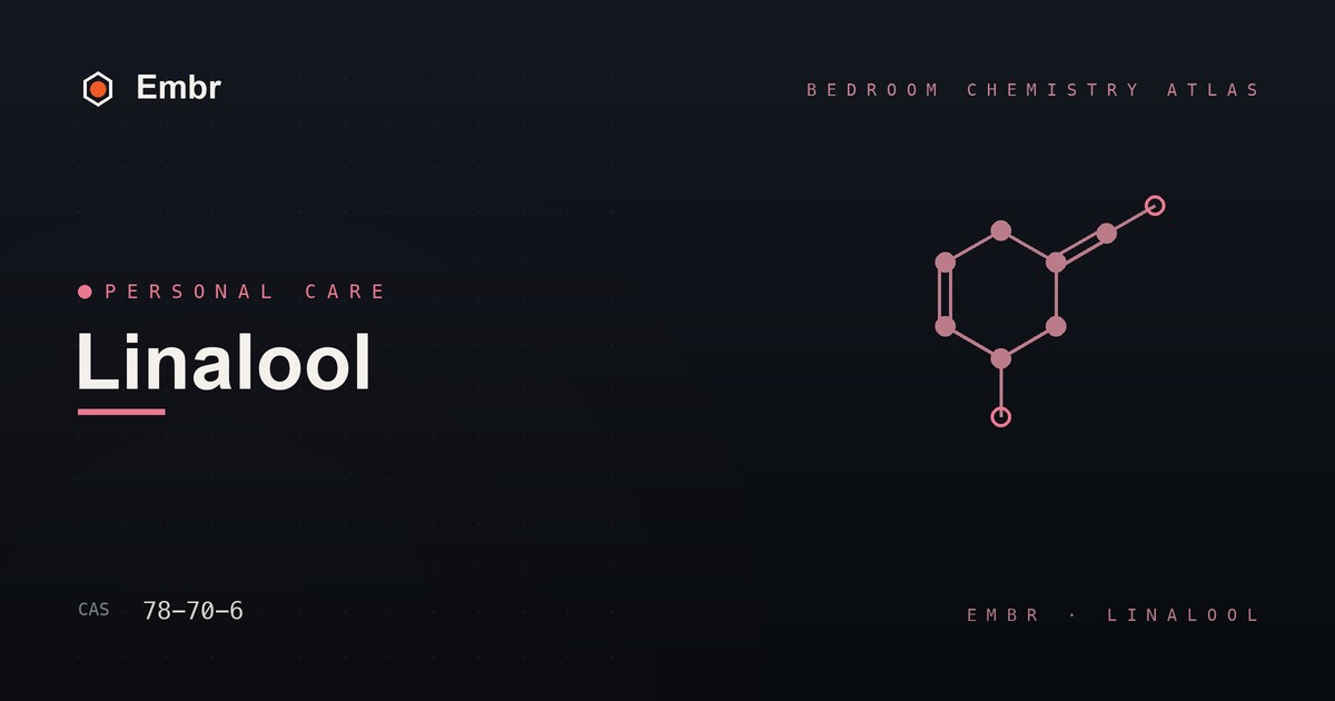 Linalool — Embr Bedroom Chemistry Atlas