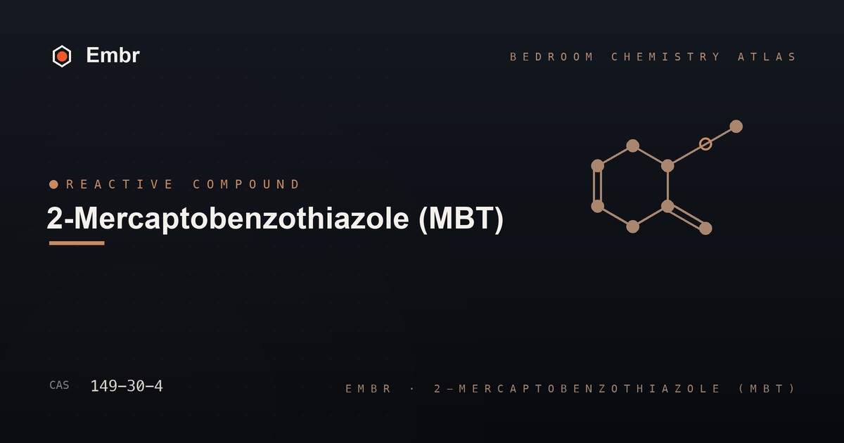 2-Mercaptobenzothiazole — Embr Bedroom Chemistry Atlas