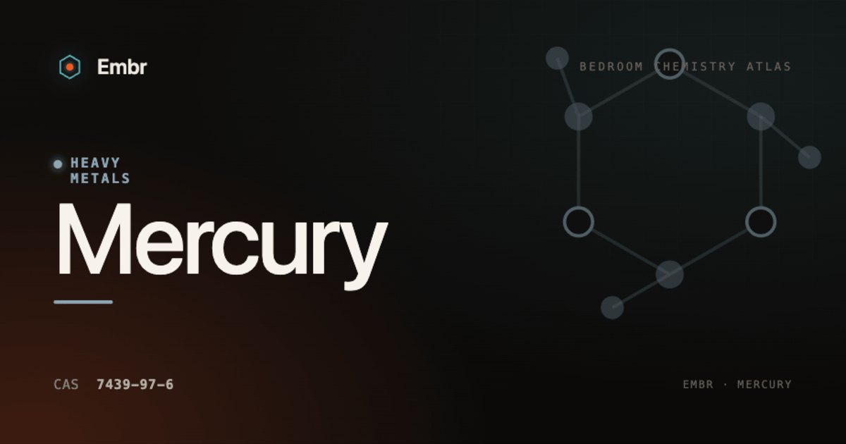 Mercury — Embr Bedroom Chemistry Atlas