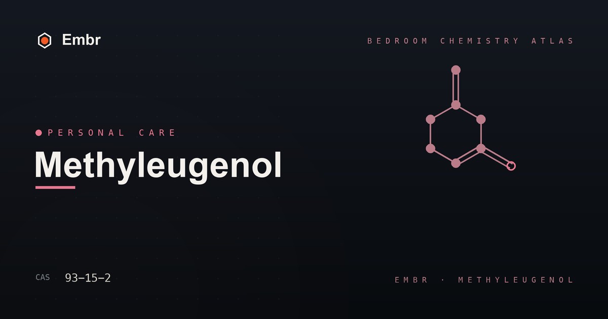 Methyleugenol — Embr Bedroom Chemistry Atlas