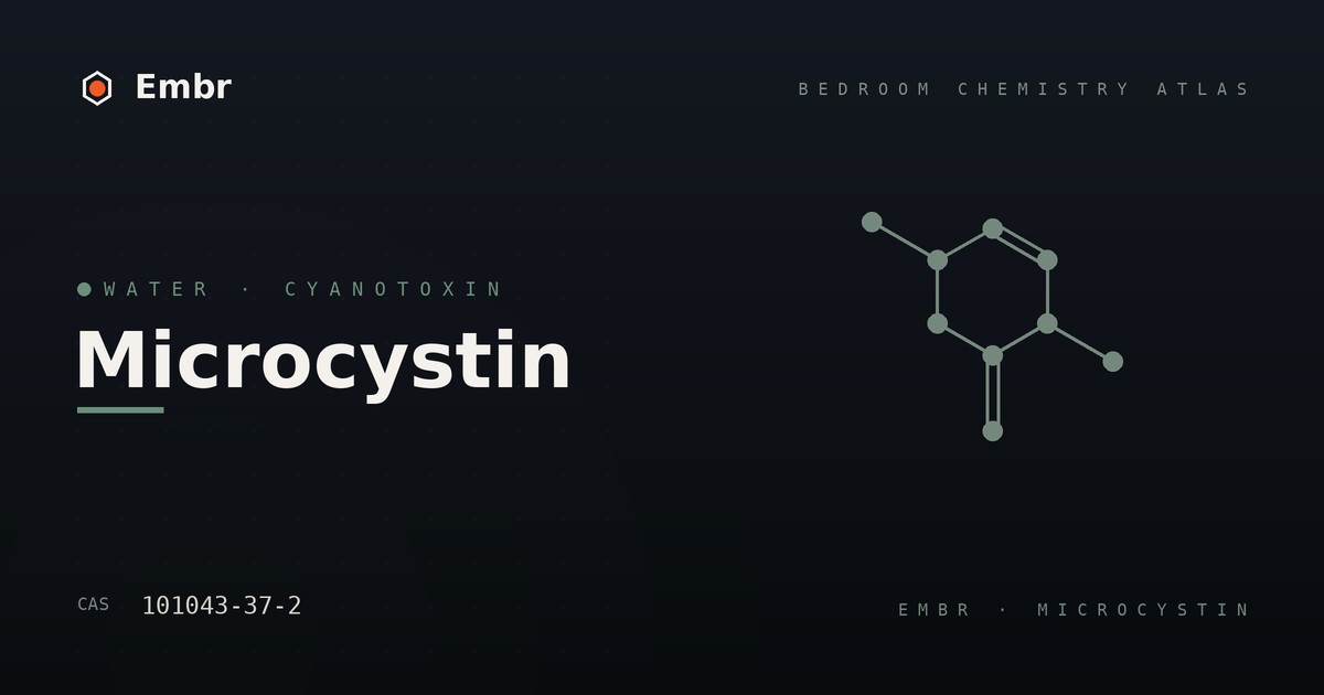 Microcystin — Embr Bedroom Chemistry Atlas