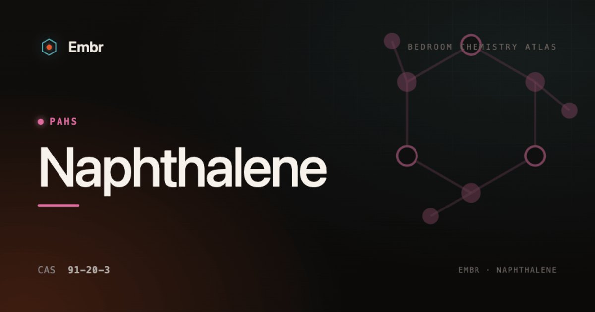 Naphthalene — Embr Bedroom Chemistry Atlas