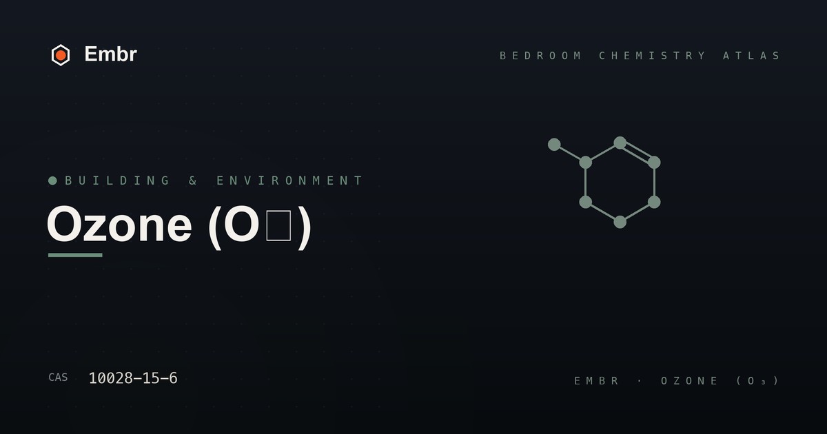 Ozone — Embr Bedroom Chemistry Atlas