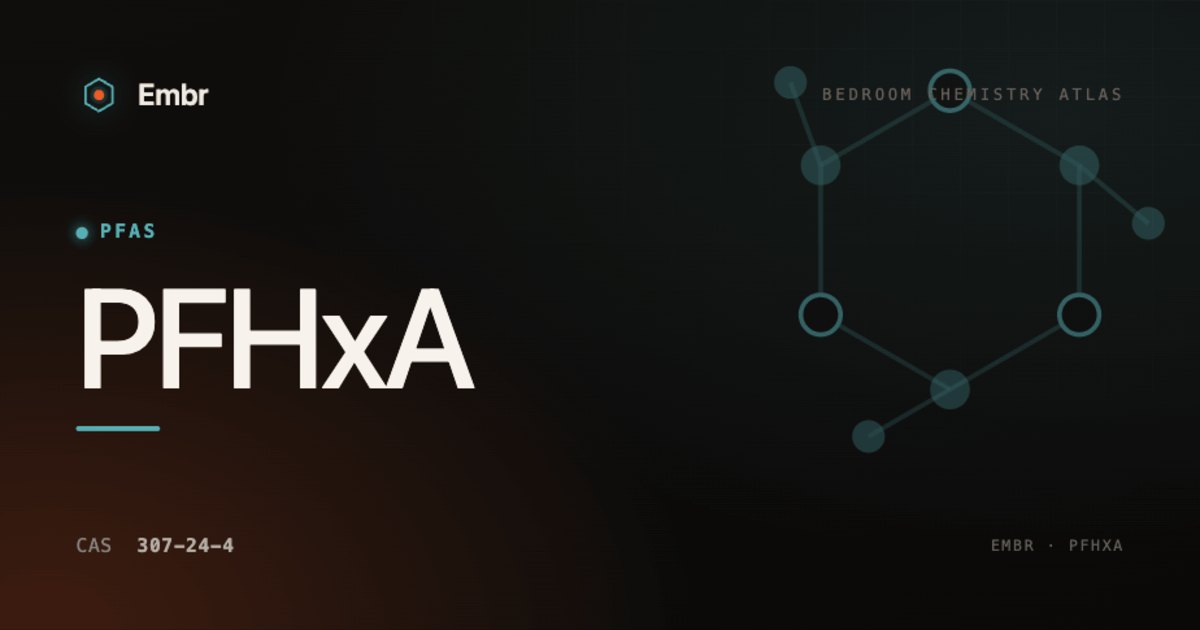 PFHxA — Embr Bedroom Chemistry Atlas