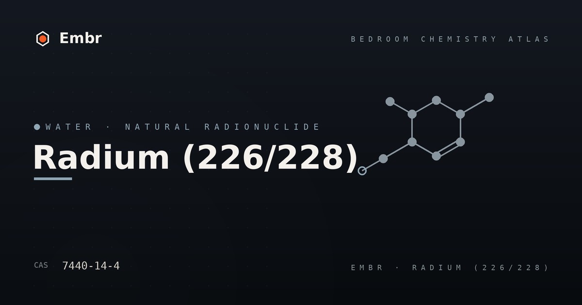 Radium — Embr Bedroom Chemistry Atlas