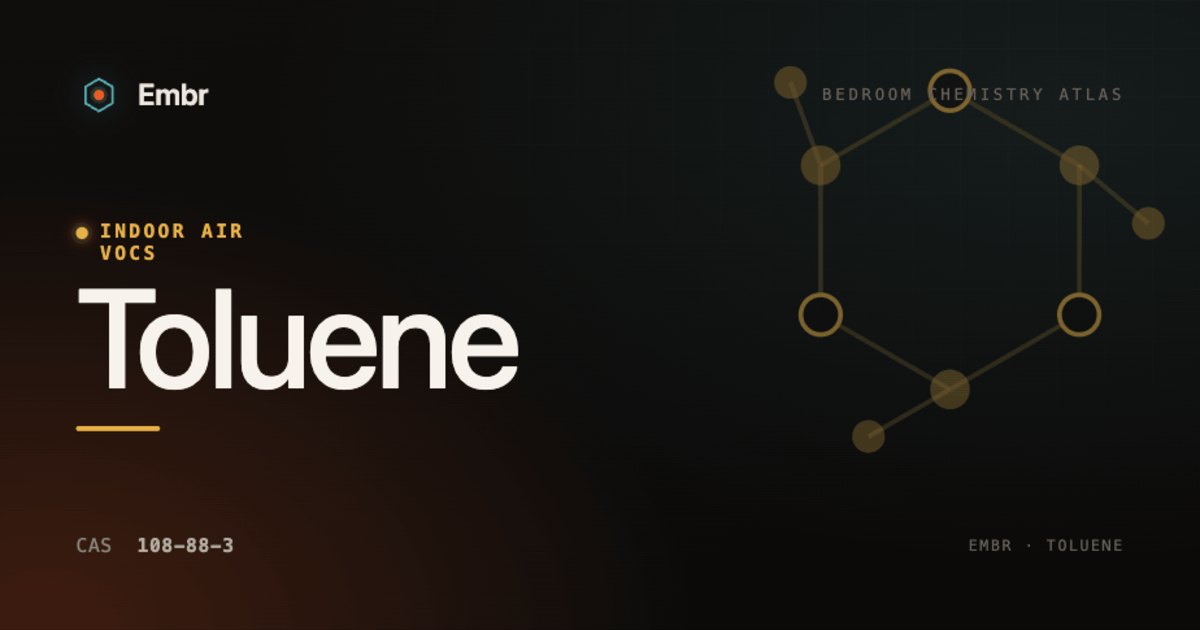 Toluene — Embr Bedroom Chemistry Atlas