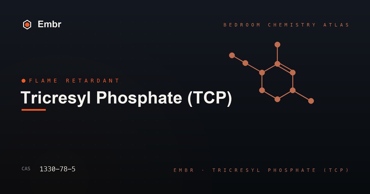 Tricresyl phosphate — Embr Bedroom Chemistry Atlas